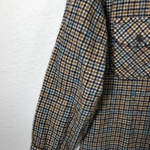 Vintage Pendleton Shirt Youth Large Multicolor Plaid Button Up Long Sleeve Wool - Picture 9 of 12