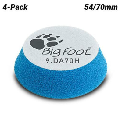 RUPES Blue Coarse Orbital Polishing Pads 54-70mm / 2.12-2.75 inch (9.DA70H/4)