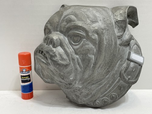 MACK BULLDOG Mascota CABEZA EMBLEMA 3D Metal GRANDE Arte de Pared Ferris Universidad Estatal - Imagen 7 de 16