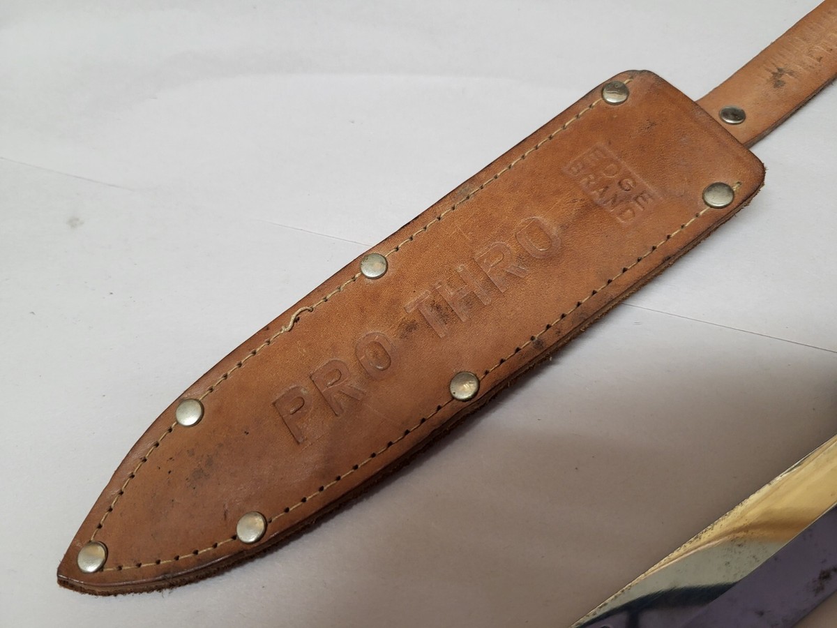 BRUNT EDGEPAD 3HANDRED 25 オリーブ Vintage Edge Brand 403 Pro Thro Throwing Knife Solingen