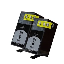 2pk Compatible 934XL Black Ink Cartridge For Officejet 6812 6830 6815 6835 6230