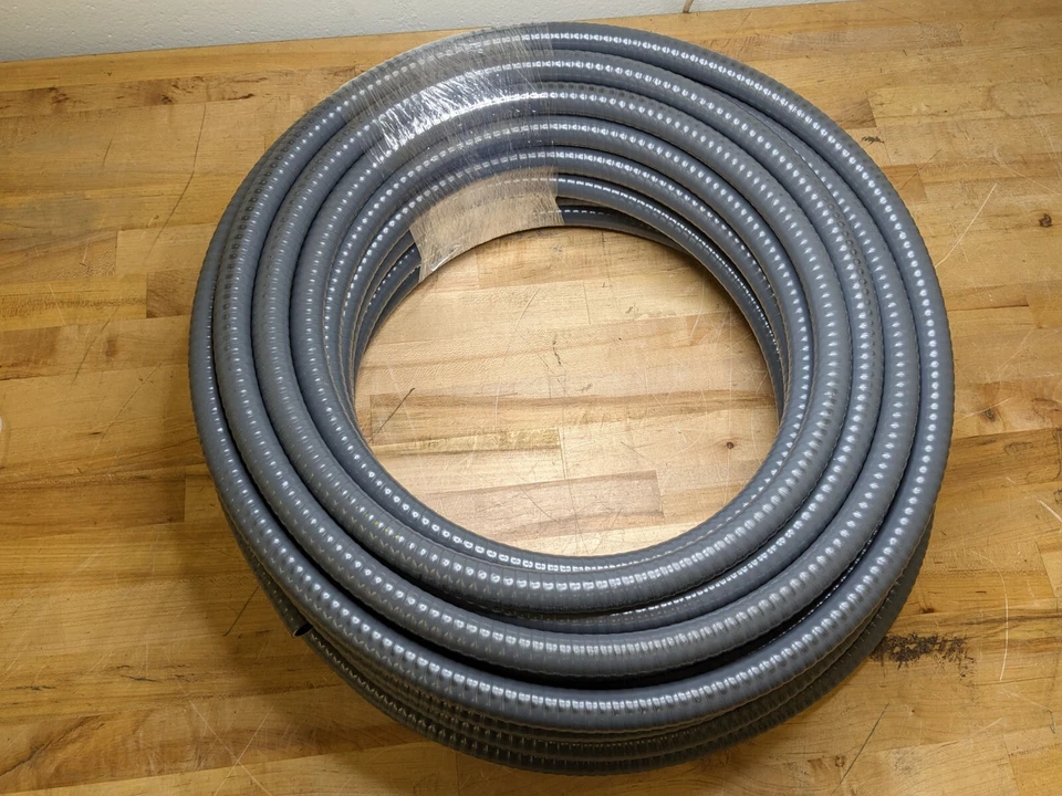 Carlon 15005 Carflex Liquidtight Flexible Non-Metallic Conduit 1/2" Approx 80 Ft - Image 2 of 4