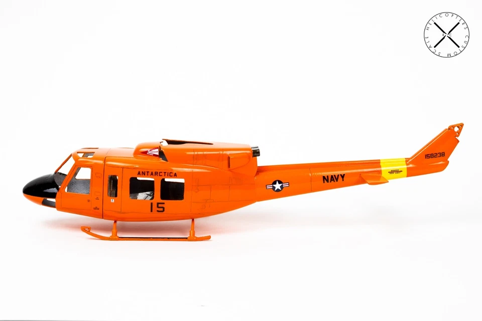 Fuselage kit Bell 212 UH-1N Antarctica 150 Size Goosky S1, OMP Hobby M1... - Image 2 of 4
