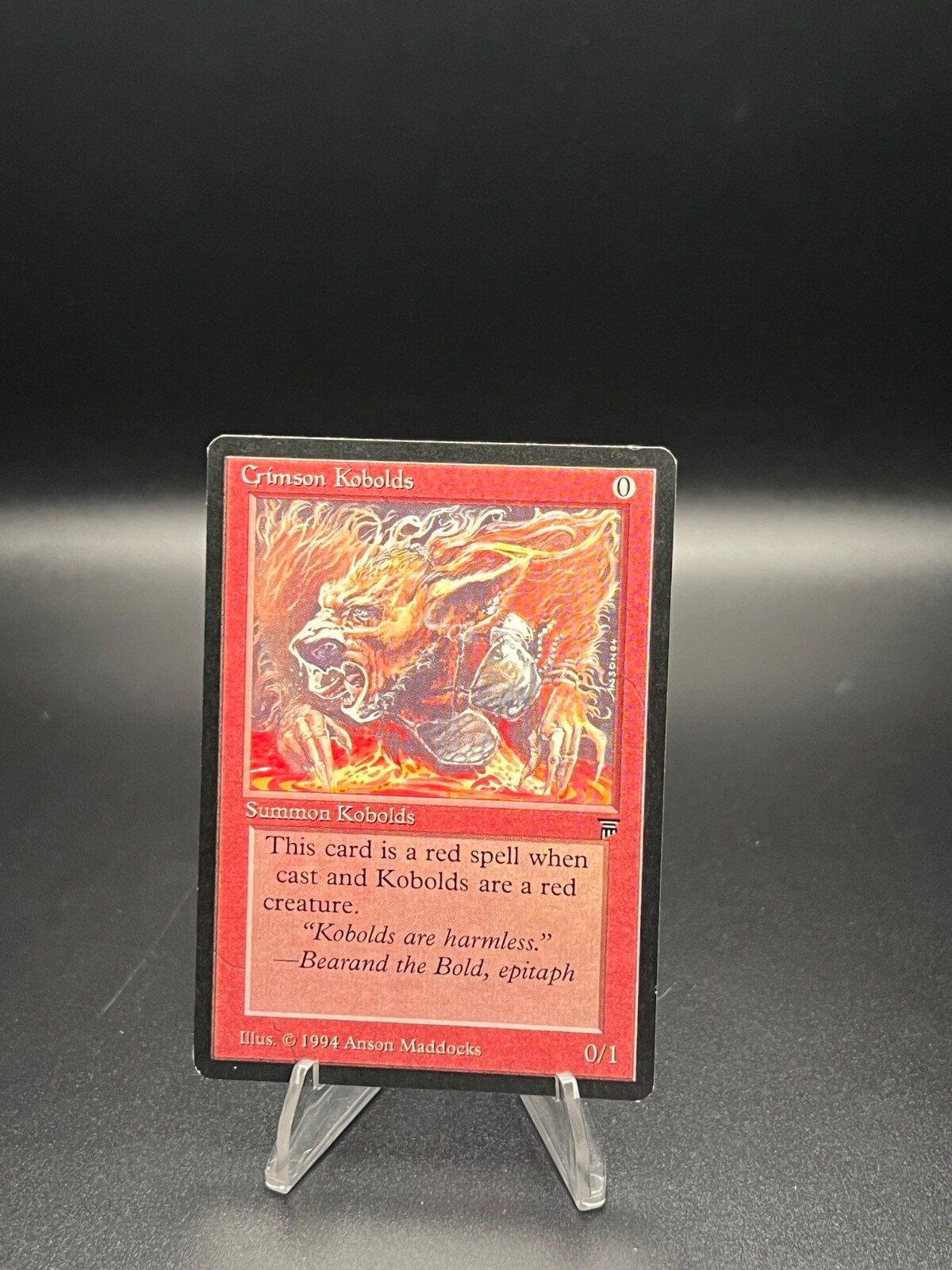 MTG LEG Crimson Kobolds Creature Legends Regular
