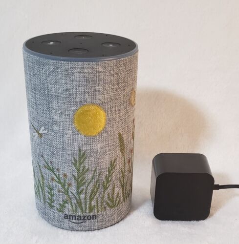 🔥Amazon Echo 2nd Gen Alexa Smart Assistant 🔥Custom Painted🔥Gray Color w/Cord - Picture 1 of 13