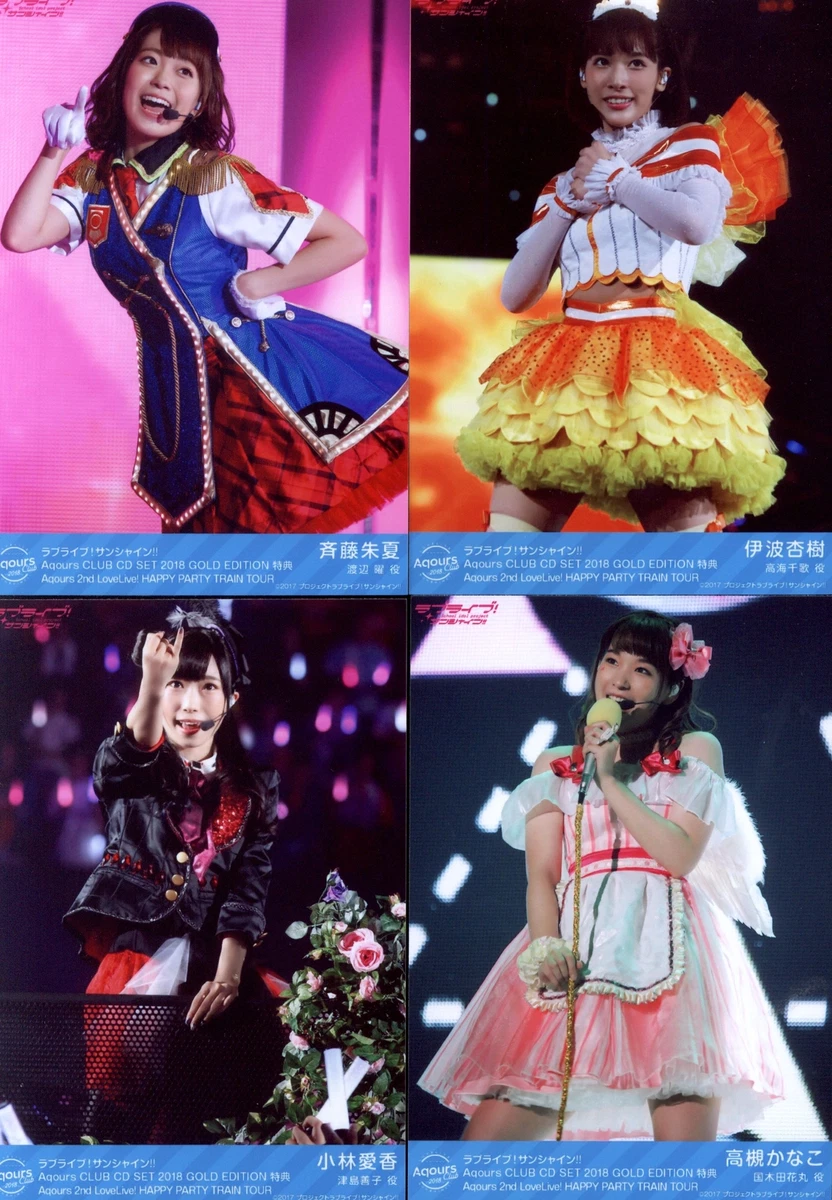 Store Bonus Item Aqours CLUB CD SET 2018 GOLD EDITION Aqours solo