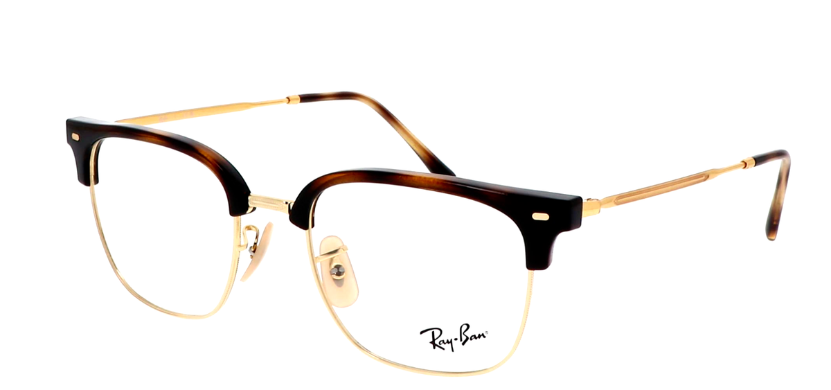 New RAY-BAN NEW CLUBMASTER Eyeglasses RB 7216 2012 51-20 Tortoise