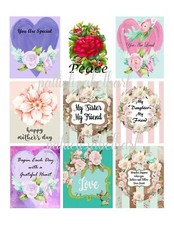 Junk Journal Kit, Bullet Journal Kit, Scrapbook Quotes, Pictures. Digital Prints