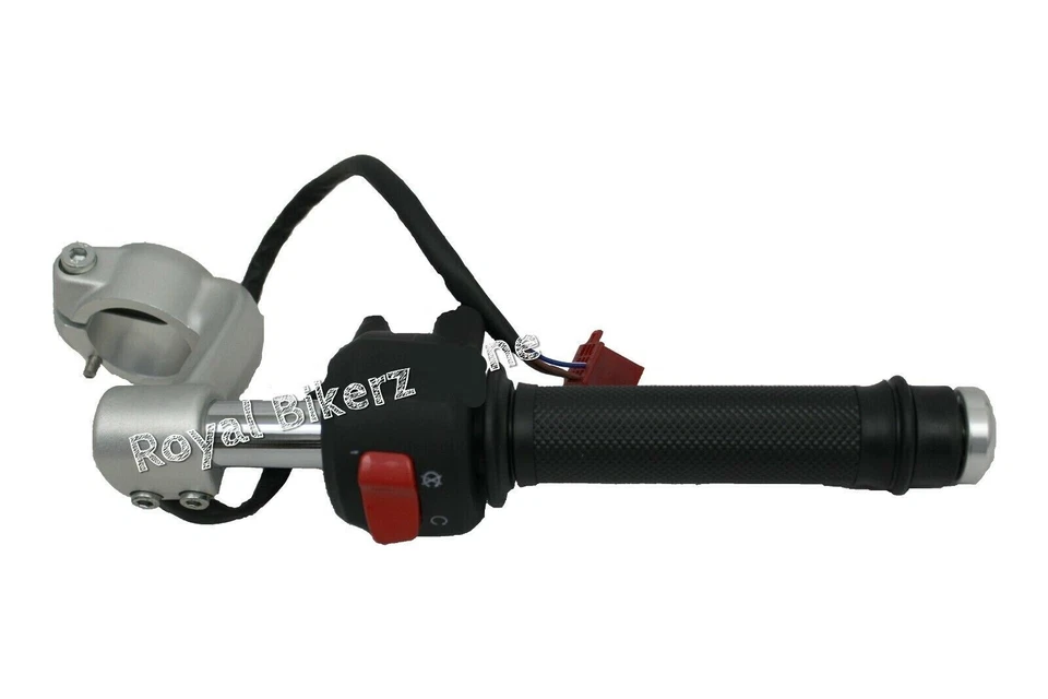 Conjunto completo de manillar lateral derecho para Royal Enfield Continental GT 650cc Foto 3 de 4