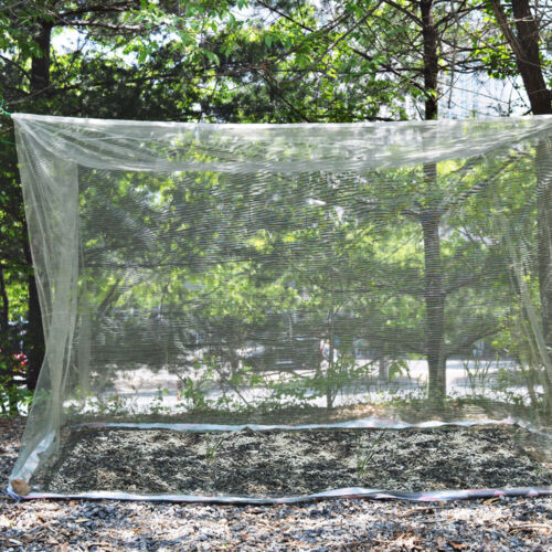 4m(13ft) army green Extra Large size square Mosquito Fly Net Outdoor bug