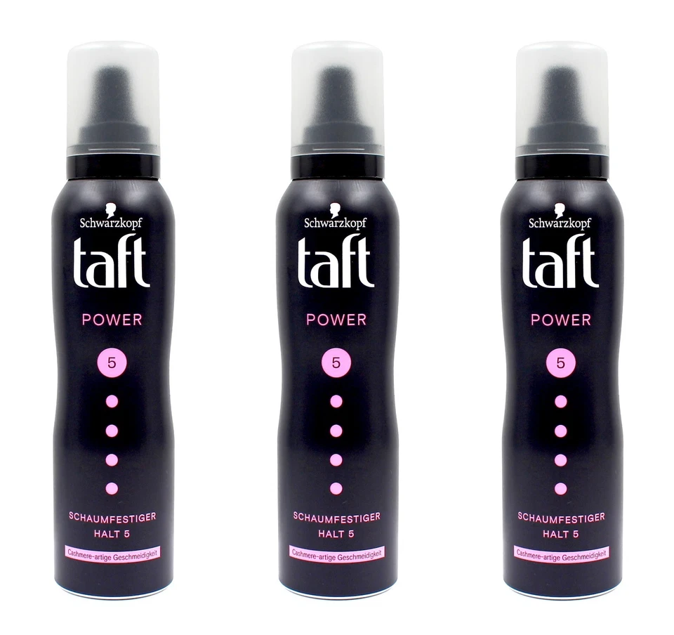Schwarzkopf Taft Power Schaumfestiger Halt 5 , 3x150ml EAN4015100437911
