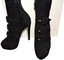 Noir Genou Bottes Alda Extensible Daim Du Dessus Au Charlotte Bottines Olympia q1wHUTz