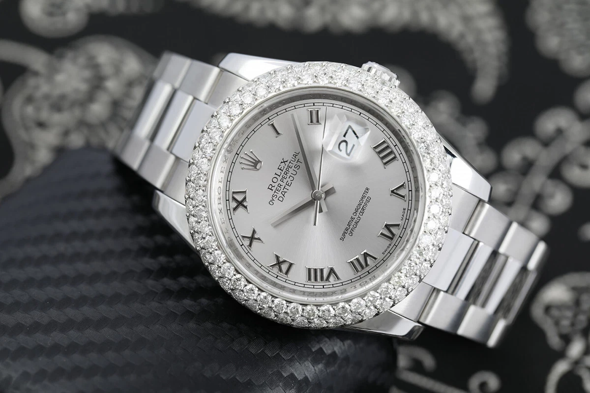 Big clearance diamond rolex