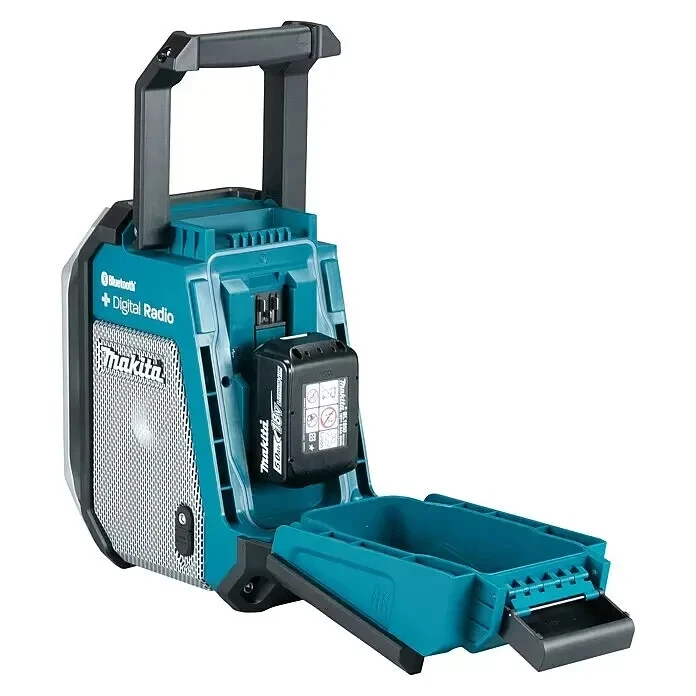 Makita DMR115 Akku Baustellenradio Radio 2x5 W + 25 W 10,8 - 18 V Bluetooth 5.0 - Bild 2 von 4