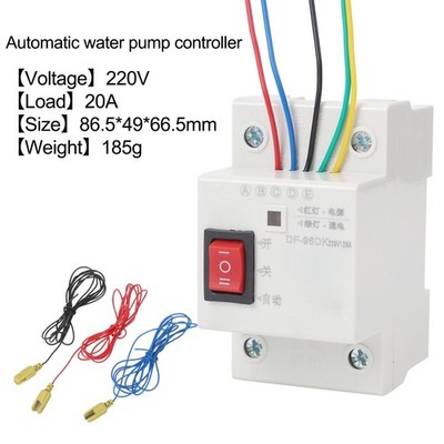 Timely Power Control for Water Pumps with Automatic Water Level Detection