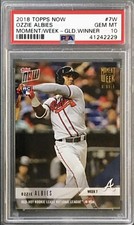 2018 Topps Now Moment of the Week Baseball Cards - Moment of the Year 12