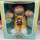 Vintage Cabbage Patch Doll in Box Delta Evelyne With Teeth AA 1987 Coleco