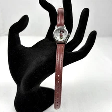 Minnie Mouse by MZB Classic Japan Movement Leather Band New Battery