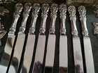 Sterling Silver Reed & Barton Francis 1 1st Knives No Mono Vintage Lot 8