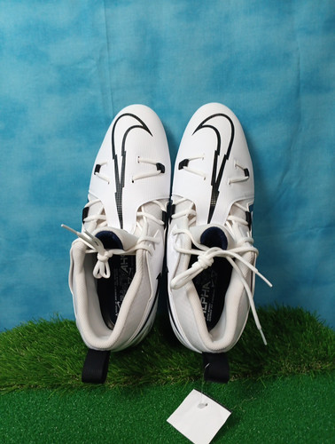 Nike Alpha Menace Pro 3 Fußballschuhe Herren Größe 17 weiß marineblau CT6649-108 neu ohne Karton - Bild 4 von 8