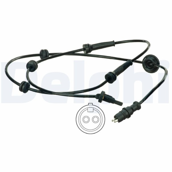 ABS-SENSOR FÜR Fiat Doblo Kasten/Grossraumlimousine (223 ) - Delphi SS20483-image