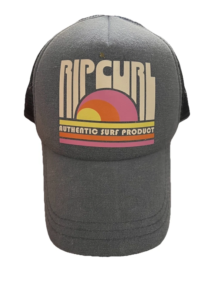 Sombrero Rip Curl Hawaii Snapback Trucker Azul Surfer De Colección Y2K Azul Foto 3 de 4