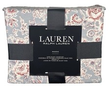 Lauren Ralph Lauren Maddie Floral KING Duvet Cover Set Blue Multi 100 Cotton