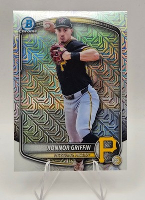 2025 Bowman Draft Chrome Mega Box Mojo Refractor Konnor Griffin #BDC-102 Pirates
