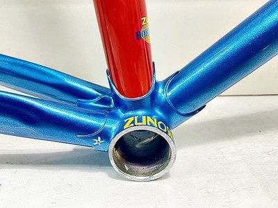 ZUNOW DI PICCE Freme Set Chromoly Road Bike Blue ST480 TT515 From