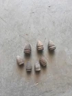 Lot of 7 Misc. Dropped Pistol Bullets dug at Old Ft. Wingate New Mexico