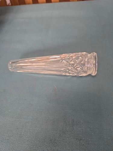 Waterford Crystal Lismore Bud Vase 7-inch Vintage, Very Tiny Flea Bite At Top