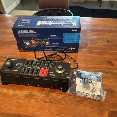 Saitek Pro Flight Switch Panel PZ55 USB Flight Simulator Cockpit