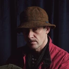BUGGY Bucket Hat Harris Tweed Military Cap M-37 Style Boonie Mens Scottish Wool