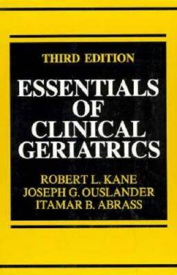 Essentials of Clinical Geriatrics - Paperback By Kane, Robert L - GOOD
