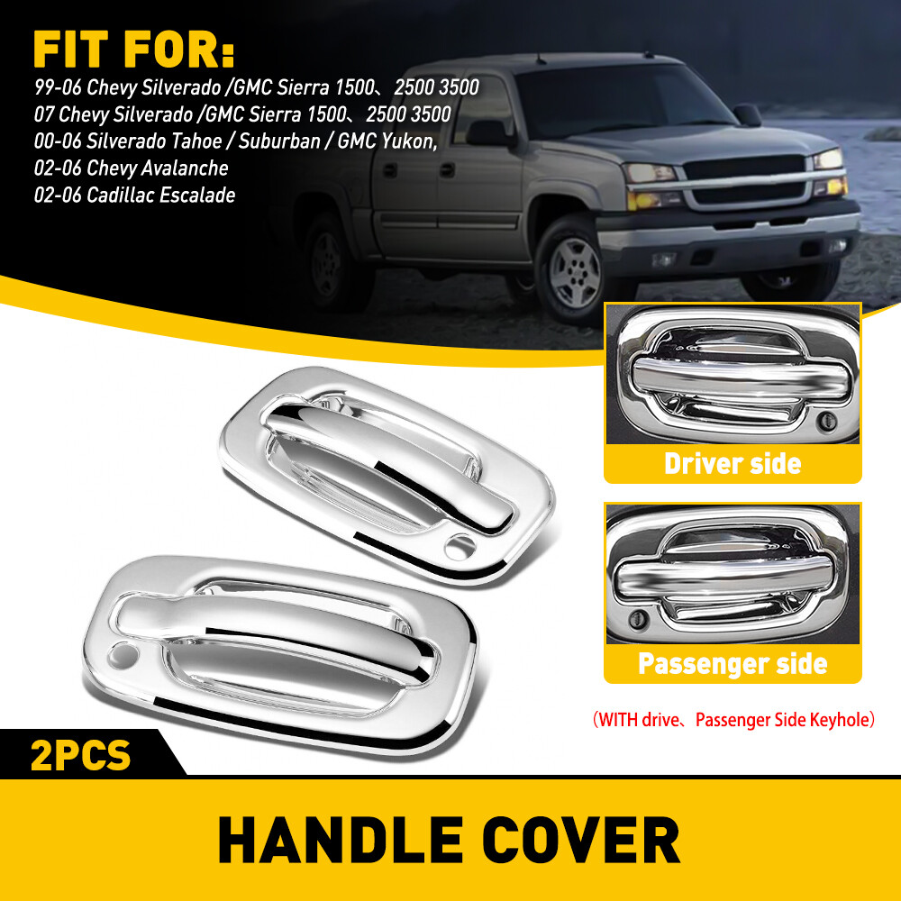 GMC Front Exterior Door Handle Set In Chrome | 84102095 | GMC - Foto 10
