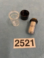 AusJena 100X, HI 100/1.25, 160/0.17 Microscope Objective Oil Immersion, Aus Jena