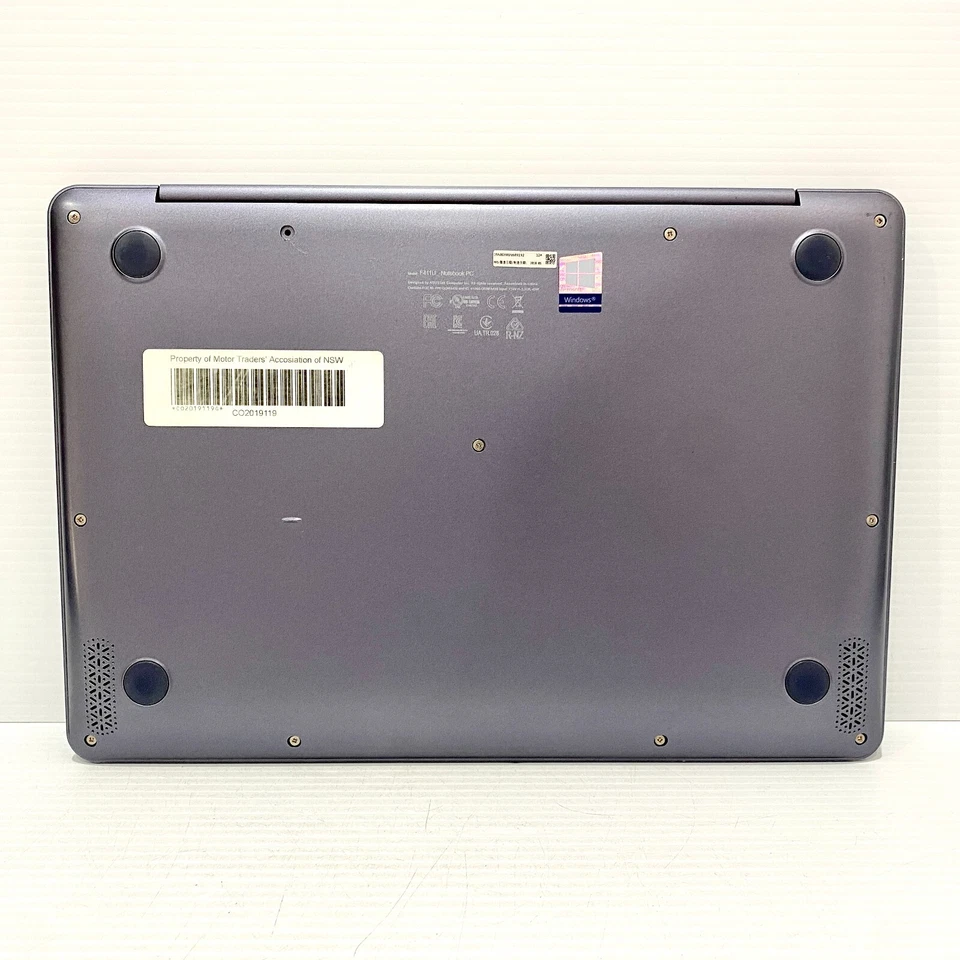 ASUS VivoBook F411U Intel i5 8th Gen - Laptop Only - No Charger - Tested - Image 2 of 4