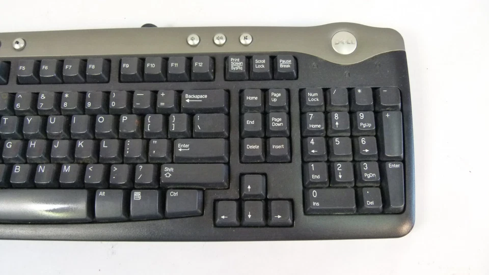 Dell SK-8125 USB 104-Key Black/Silver Wired USB Multimedia Keyboard - Image 3 of 4