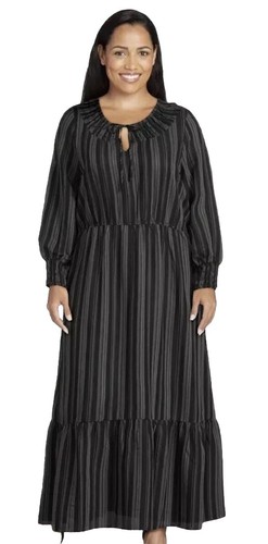Terra &Sky Women’s Plus Size Long Sleeve Dresses Size 0X - 4X New - Picture 5 of 28