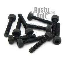 M2 x 10mm, Socket Head Cap Screws, 12.9 Steel, Black