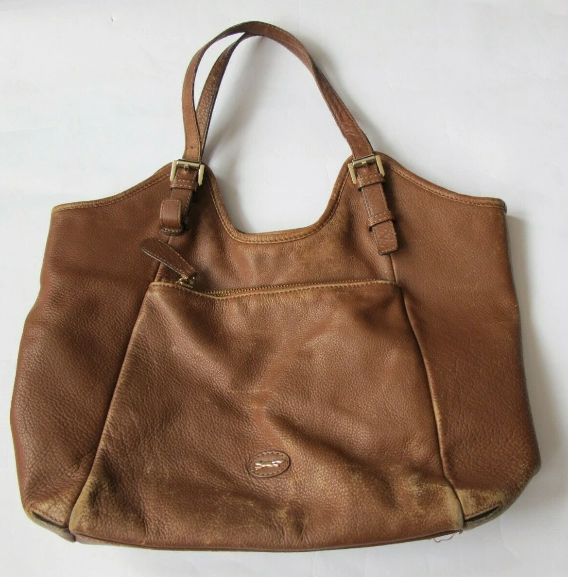Paul Costelloe Women s Brown Leather Slouchy Large Hobo Shoulder