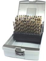 Spiralbohrer Metallbohrer Satz Hsse Co5 Din 338 6-10 Mm (+0,1) 41-Tlg In Rosebox
