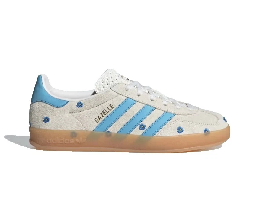 Floral Suede Athletic Shoes for Women