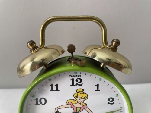 Vintage Walt Disney Cinderella Alarm Clock Vantage West Germany Loud Alarm Works - Picture 4 of 9