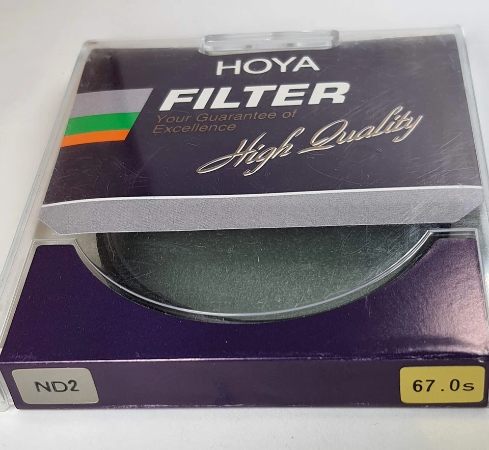 67mm Genuine Hoya ND2 ND 2 Lens filter 67 mm Neutral Density ND2X ND 2X E67 E-67 - Image 3 of 4