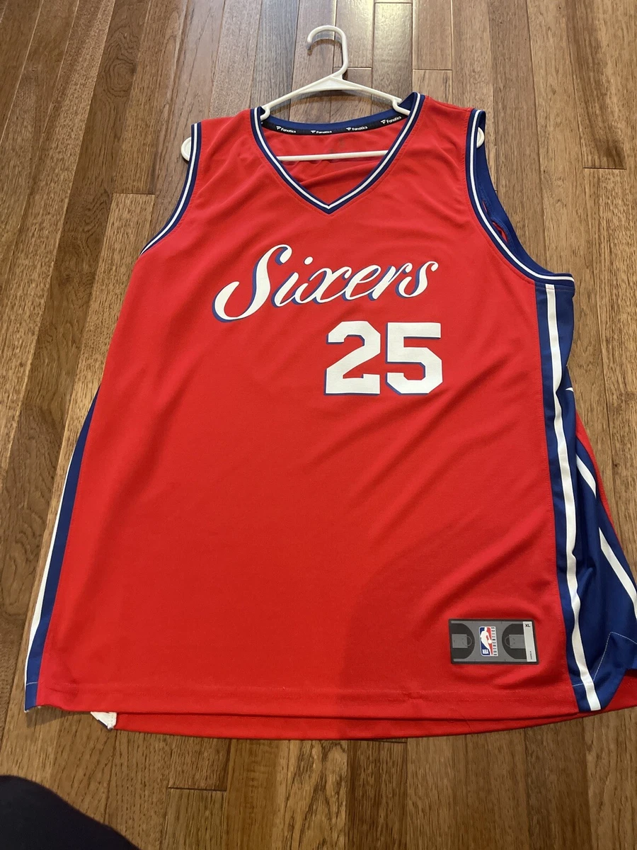 Sixers away jersey top