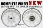 *NEW* HONDA TRAIL CT90 CT200 FRONT-REAR WHEEL RIM + HUB + SPOKE [F7S+R4.1S]