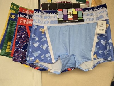 Amazon FIFA world Cup Exclusive Limited Edition 26 Ladies Boyshort 3pack X 3 Lot