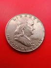 1949 P Franklinn Silver Half Dollar
