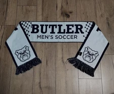 Butler Bulldogs Scarf Blue White Soccer Football